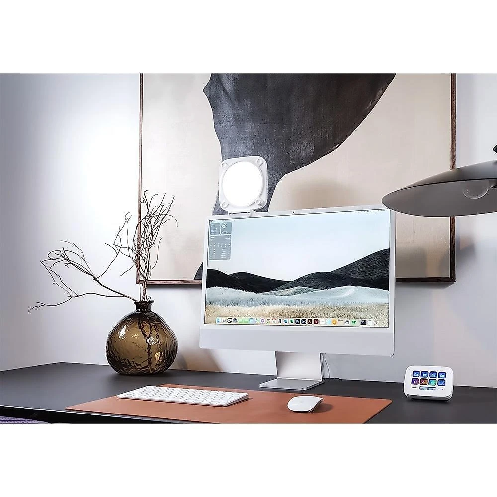 Iluminação Elgato Key Light Neo, USB, Wi-Fi, Branco - 10LAJ9901