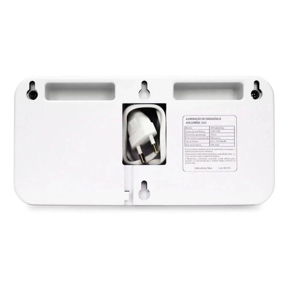 Luminaria De Emergencia Segurimax Led 400 Lumens Duo