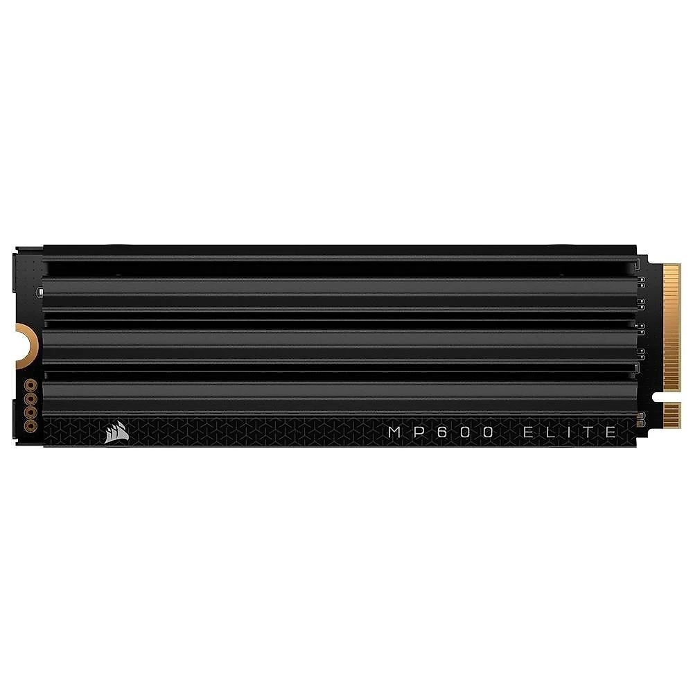 SSD Corsair MP600 Elite, 1TB, M.2 NVMe, Leitura 7000MB/s e Gravação 6200MB/s, Preto - CSSD-F1000GBMP600EHS