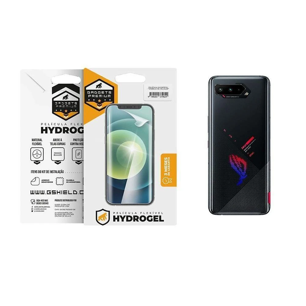 Película Para Asus Rog Phone 5S - Traseira Hydrogel Hd- Gshield
