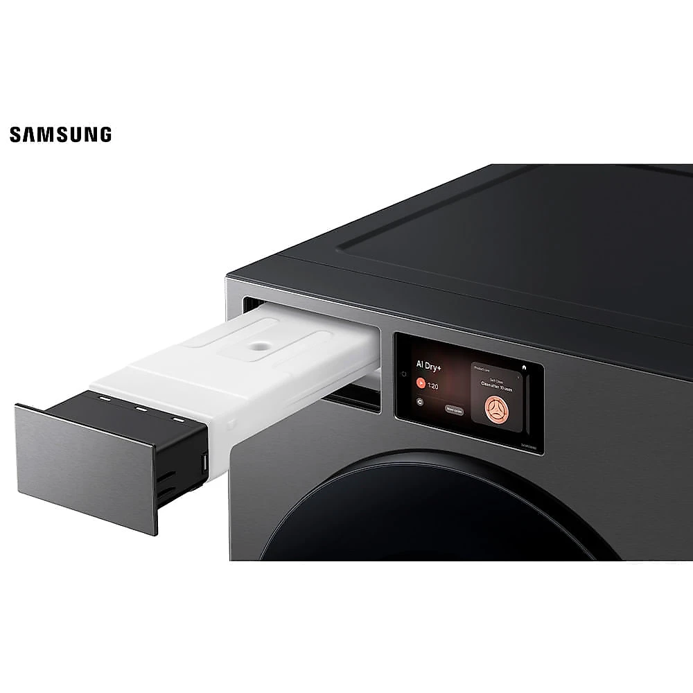 Secadora de Roupas Samsung 20Kg Bespoke AI Laundry Heat Pump Preta com 06 Programas de Secagem - DV90F 220