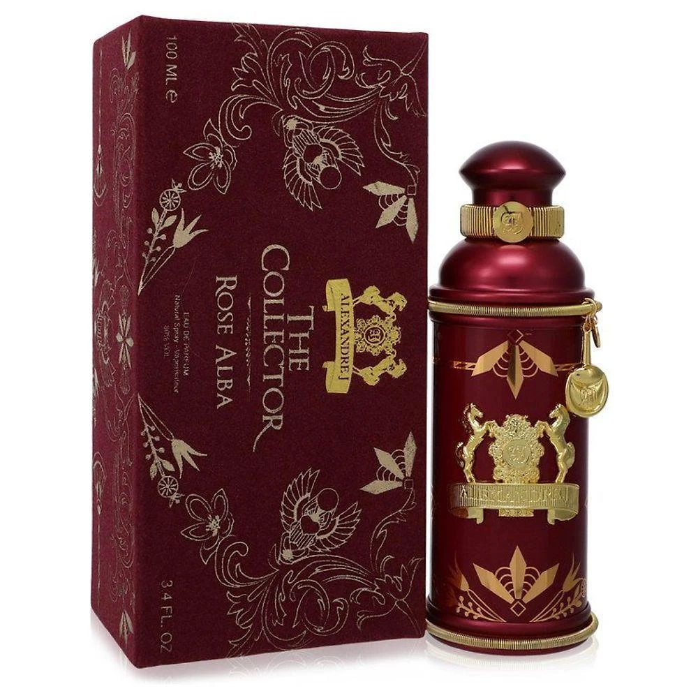 Perfume Feminino Rose Alba Alexandre J 100 Ml Eau De Parfum