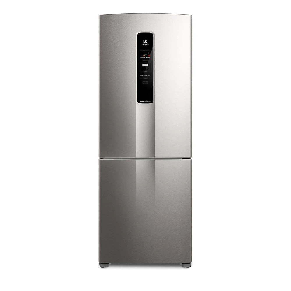 Geladeira electrolux ib7s frost free inverse efficient autosense look 490l inox