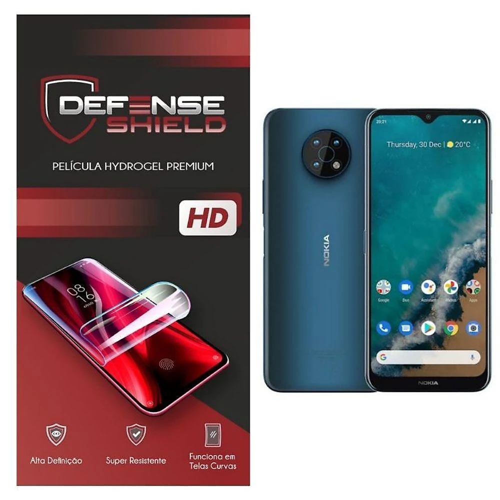 Pelicula Hydrogel Premium Proteção Frontal + Verso Para Nokia G50 Defense Shield