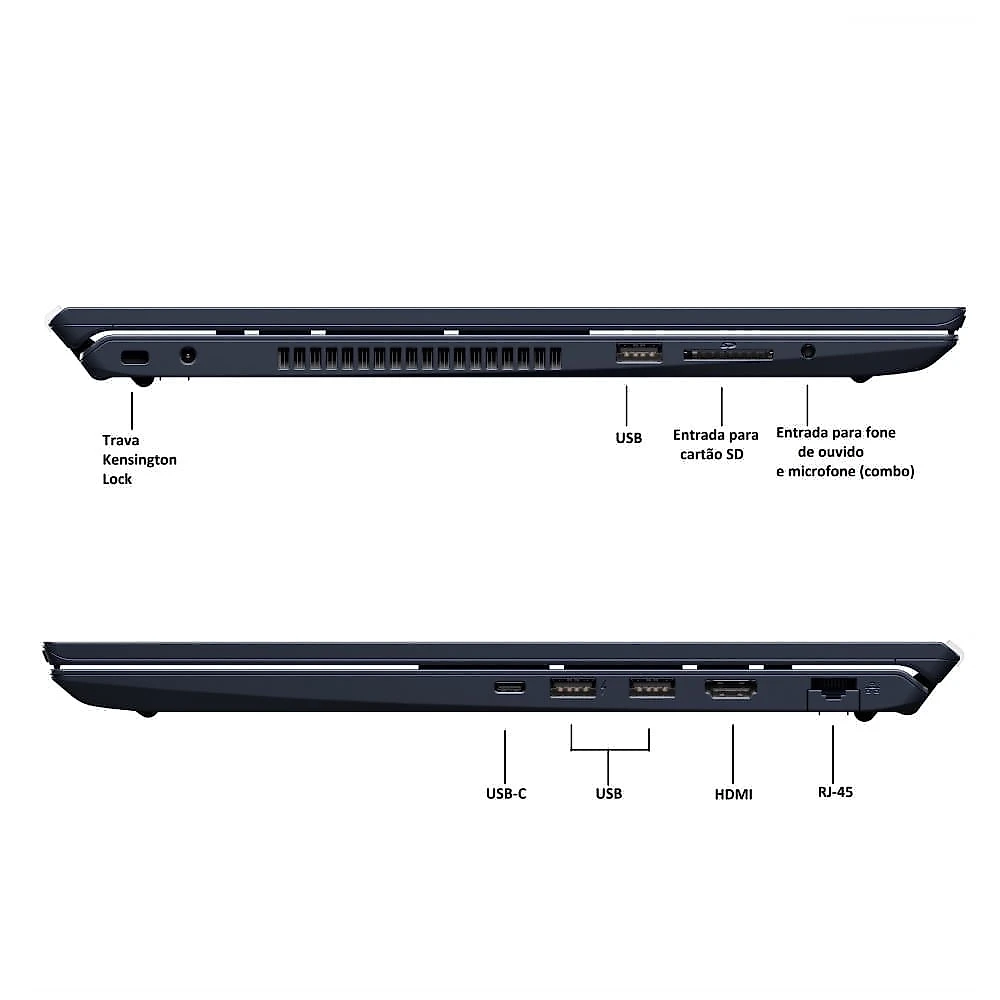Notebook VAIO FE16 Intel® Core™ i5-1334U Linux 8GB RAM 256GB SSD 16" IPS WUXGA Antirreflexo - Cinza Grafite