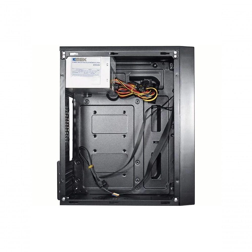 Gabinete GM-10NX Micro ATX em Aço com Fonte PX300W Preto K-Mex