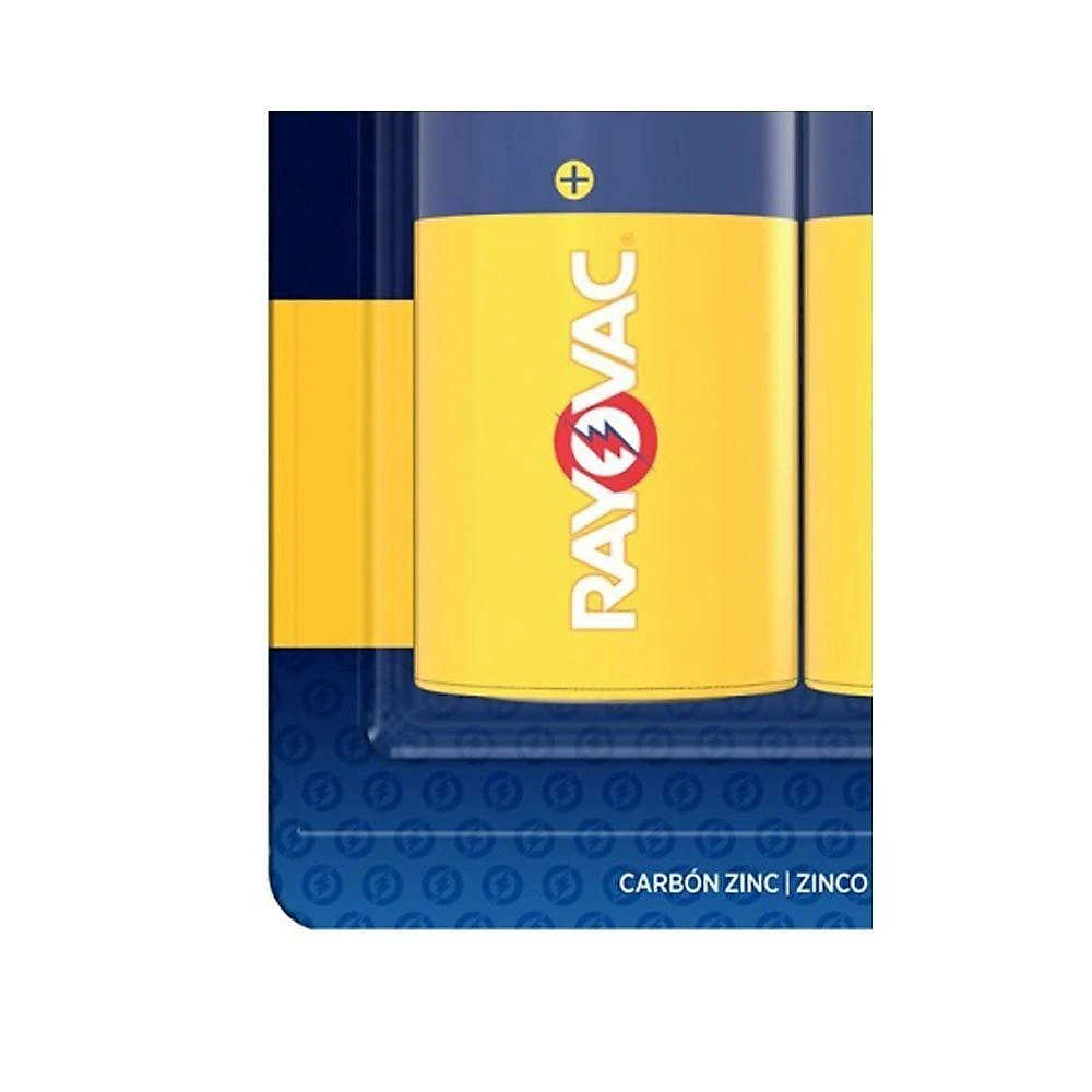 Pilha D2 Grande com 2 Unidades Longa Duracao Ideal para Dispositivos de Baixo Consumo Rayovac