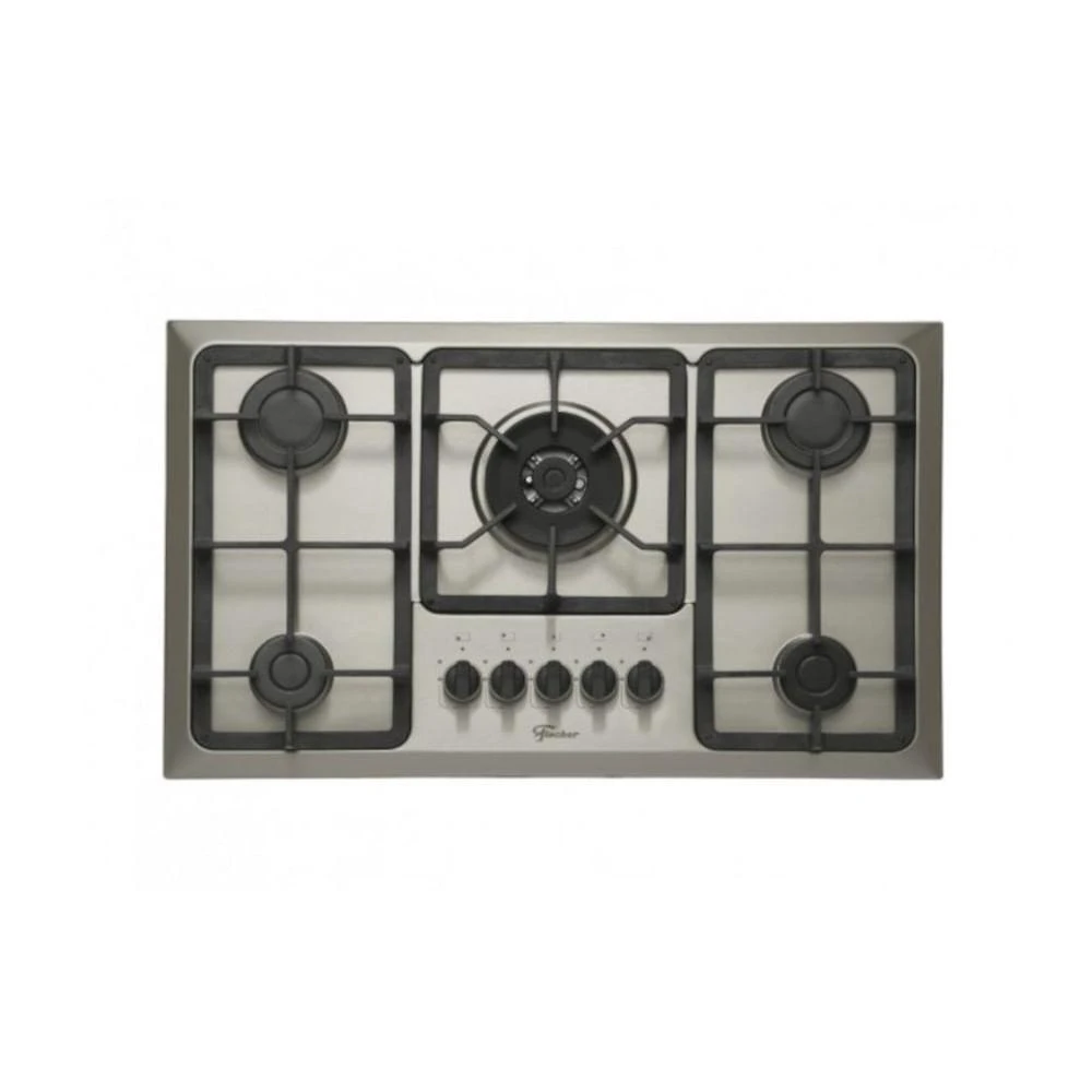 Cooktop Fischer 5 Bocas TC Mesa Inox 23678-54121