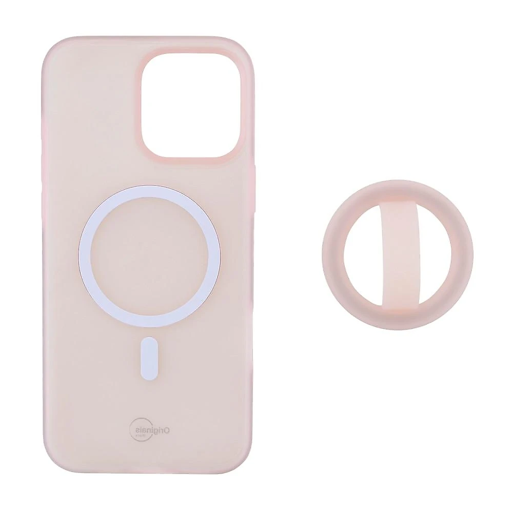 Capa iPhone 16 Pro Max, Originais iPlace, Ring Rosa