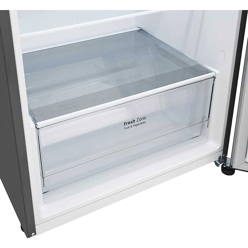 Geladeira Frost Free Inverter 375L Duplex Cor Inox Look GN-B372PFM LG Inox - 110V
