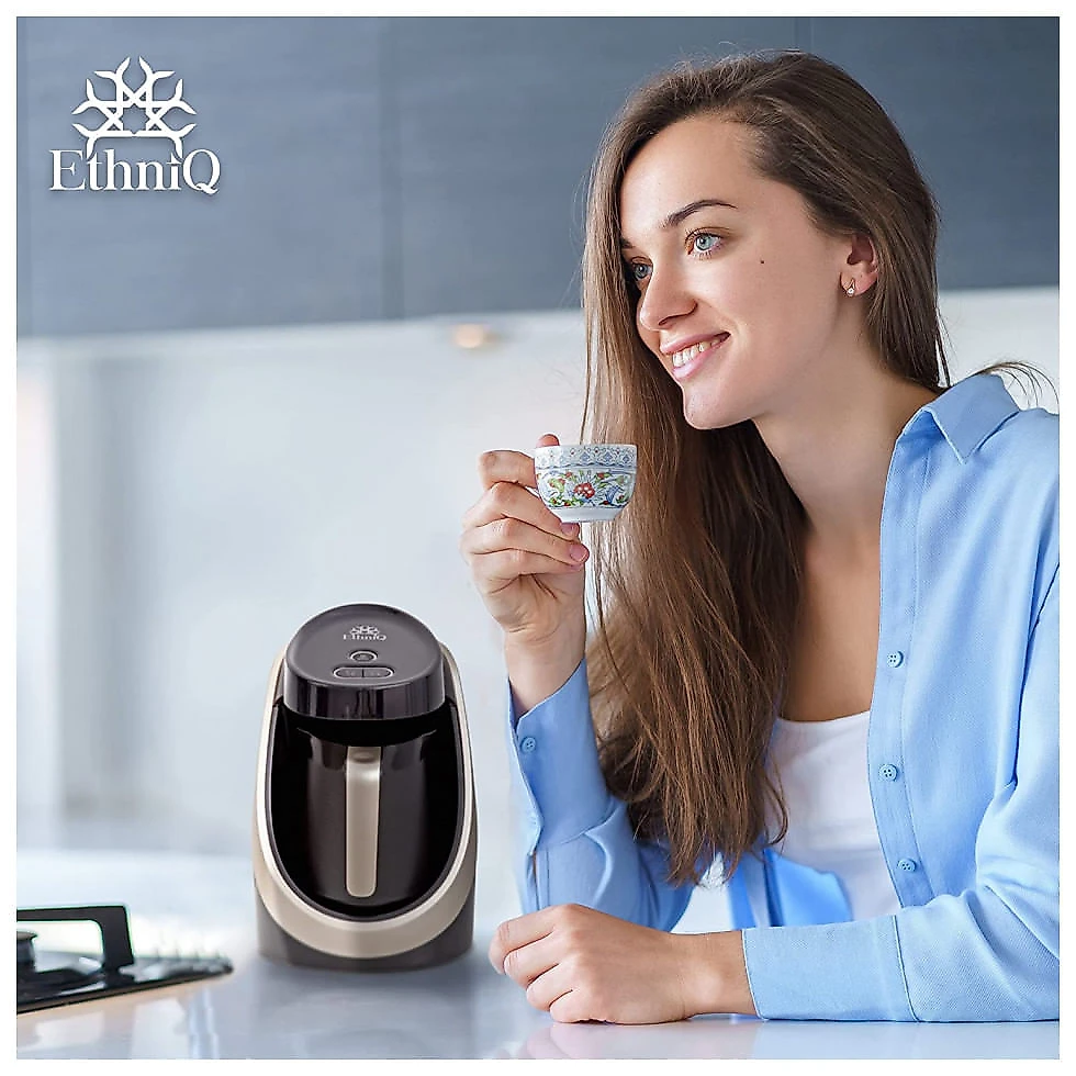 Cafeteira Elétrica Programável ETHNIQ 960mL, 110V, Preta