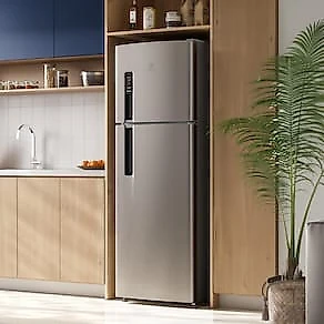 Geladeira Electrolux IF41S Frost Free Duplex 380L AutoSense Inverter Inox Look Econômica Silenciosa 110V