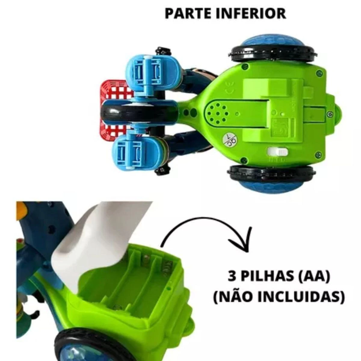 Miniatura Bicicleta Moto Elétrica Brinquedo Grande Pequeno Médio