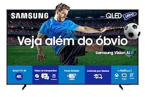 Smart TV Samsung 65” 4K QLED Ultra QN65Q7FAAGXZD Vision AI Processador com AI Xbox Cloud Gaming