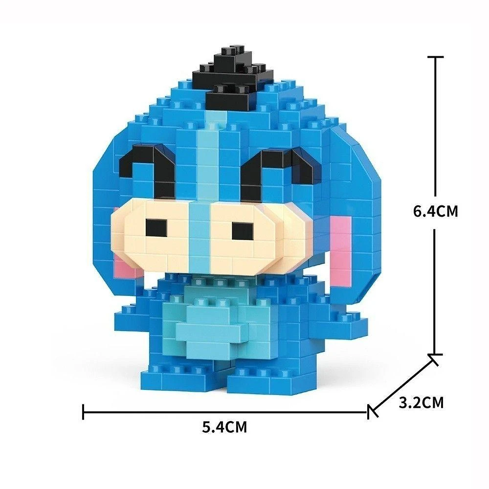 Brinquedo Blocos de Montar Infantil w2601-22 Educativo com Animais em Plástico ABS OEM