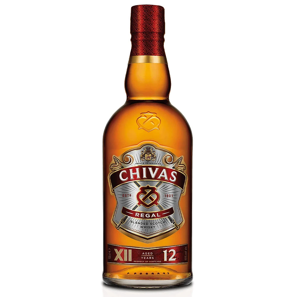 Chivas Regal 12 Anos Blended Scotch Whisky Escocês 1000ml