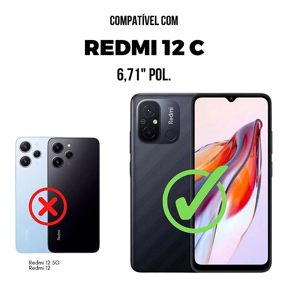 Película para Xiaomi Redmi 12C - Nano Vidro - Gshield
