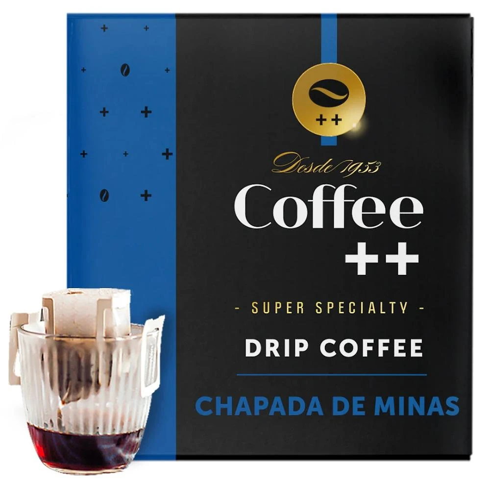 Kit 10 Sachês Café Especial Chapada de Minas Coffee Mais - Drip Coffee