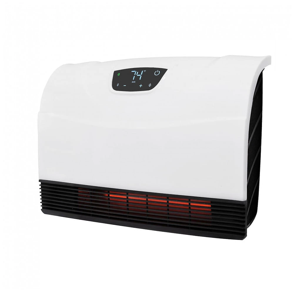 Aquecedor Infravermelho de Parede Heat Storm HS-1500-PHX-WIFI Branco 1500W 5120 BTU Wi-Fi Touch Screen Controle Remoto 120V