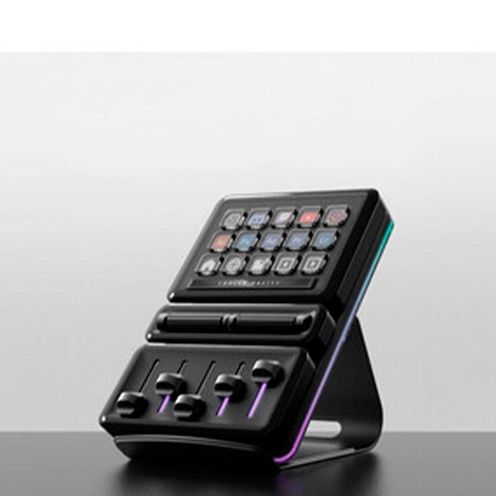 Controlador Streamer Cooler Master MasterHub, RGB, Modular com Módulos de Áudio, Teclado e Navegação, Preto - MHSK13AA00
