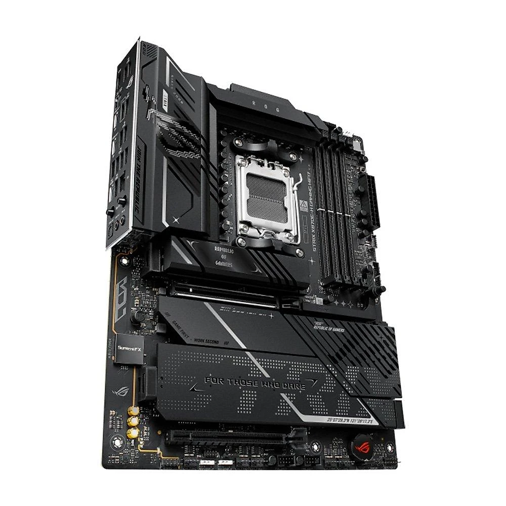 Placa Mãe ASUS ROG STRIX X870E-H GAMING WIFI7, AMD AM5, ATX, DDR5, Wi-fi 7, Bluetooth, Preto - 90MB1M90-M0EAY0