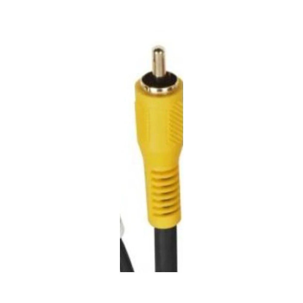 Cabo 3 Rca Macho X 3 Rca Macho Com Coaxial 1,8m Preto Storm