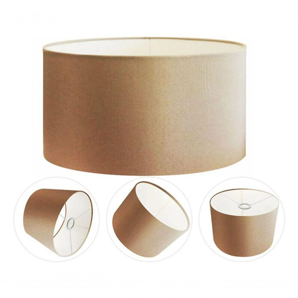 Cúpula para Abajur e Luminária CP-8028 60X30CM Compatível com Bocal Europeu Bege Vivare Brasil webcontinental-7908138294953
