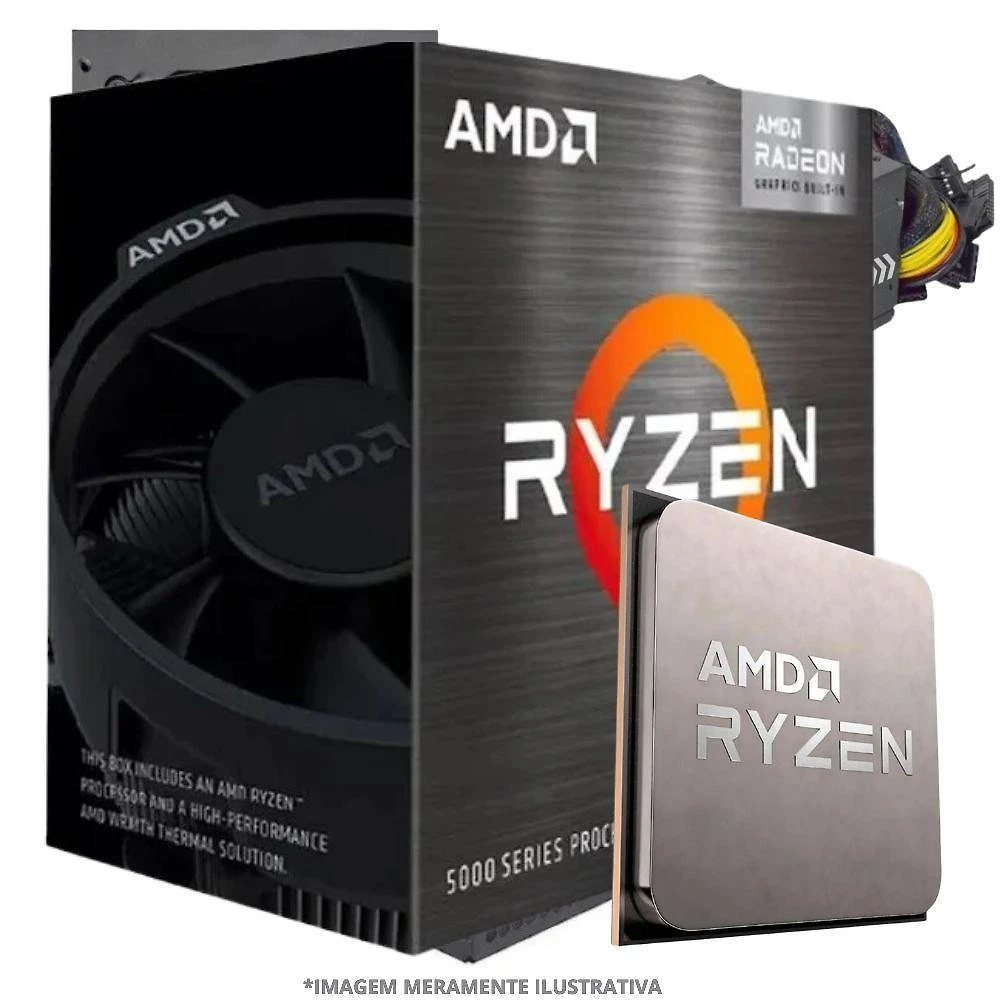 Miniatura Pc Gamer Amd Ryzen 5 5600gt, 16gb Ram, Placa De Video Radeon Vega 7, Ssd 960gb, Fonte 550w