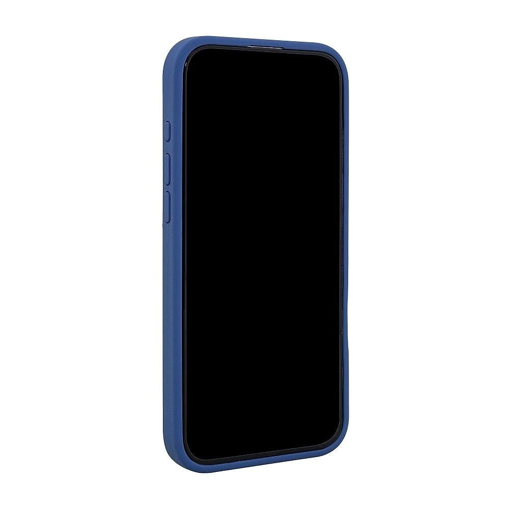 Capa iPhone 16 Pro Max Originais iPlace, Silicone Essential, Azul