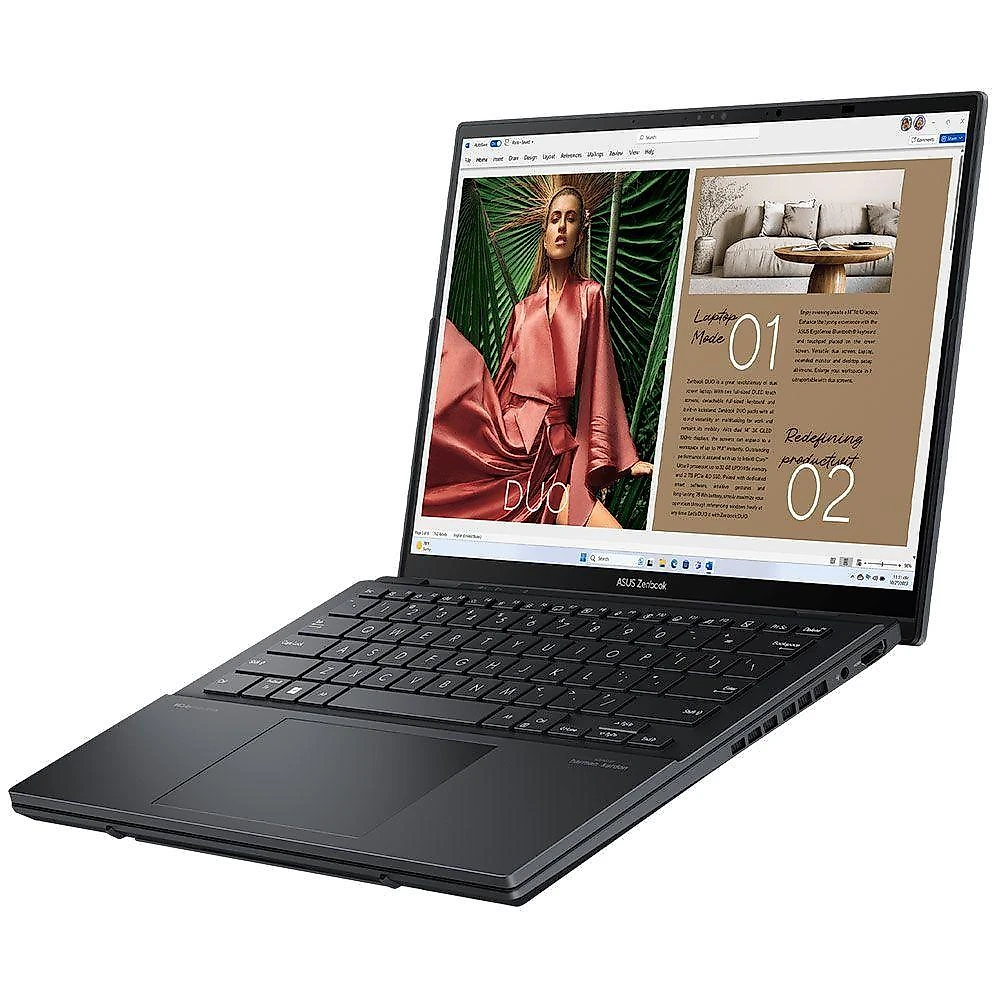 Zenbook Duo 14 Intel Core Ultra 9 285h Placa Arc Graphics Tela 14' Touch Ssd 4tb Nvme Ram 32gb Asus