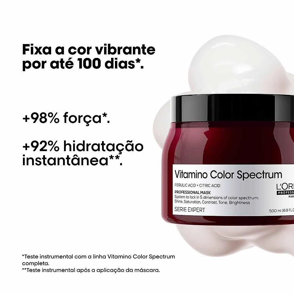 Máscara l'oréal professionnel vitamino color spectrum 500ml