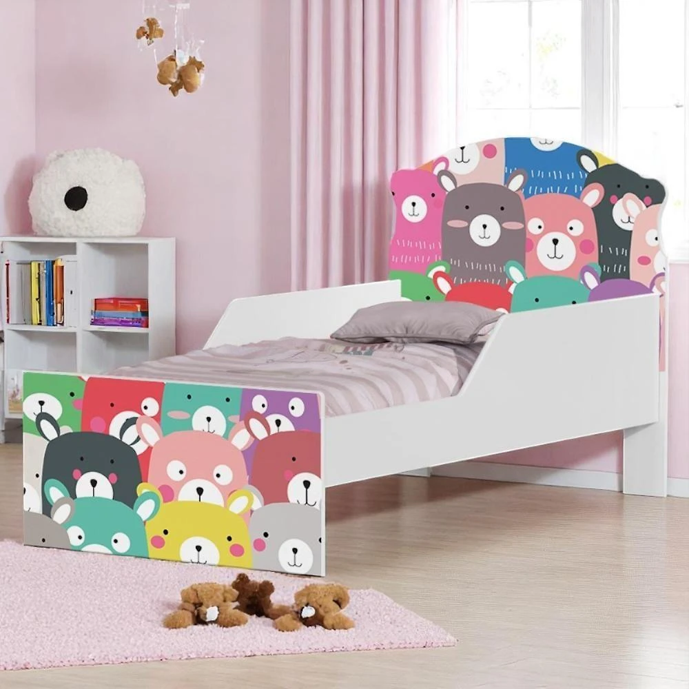 Mini Cama Ursinhos Coloridos