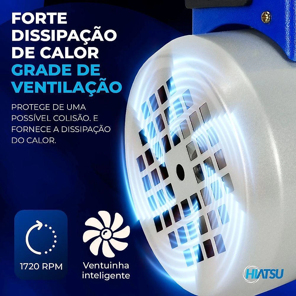 Bomba De Vácuo 7 Cfm - Estagio Simples Bivolt Hiatsu Vph170 único