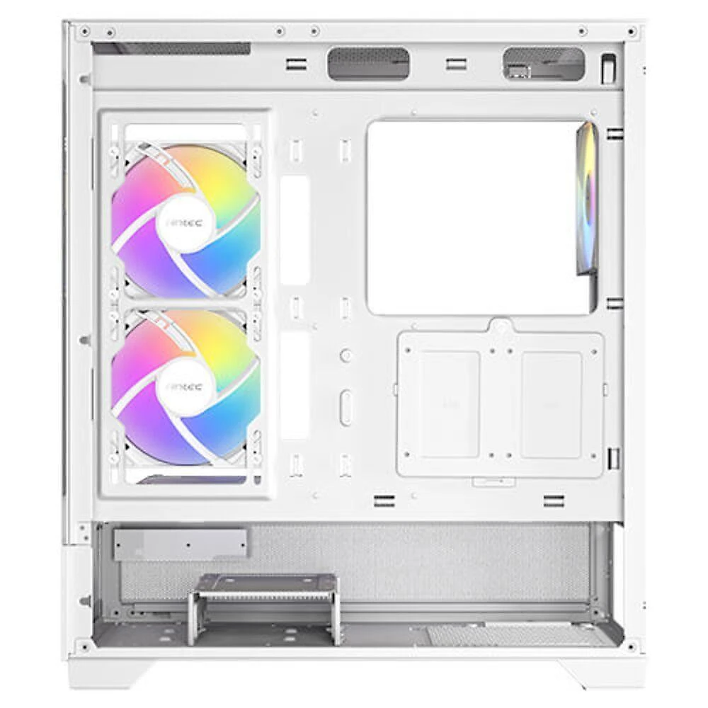 Gabinete Gamer Antec Cx700 Rgb Elite White Lateral Vidro Temperado 4mm Atx-micro-atx-itx 6 Fans 1