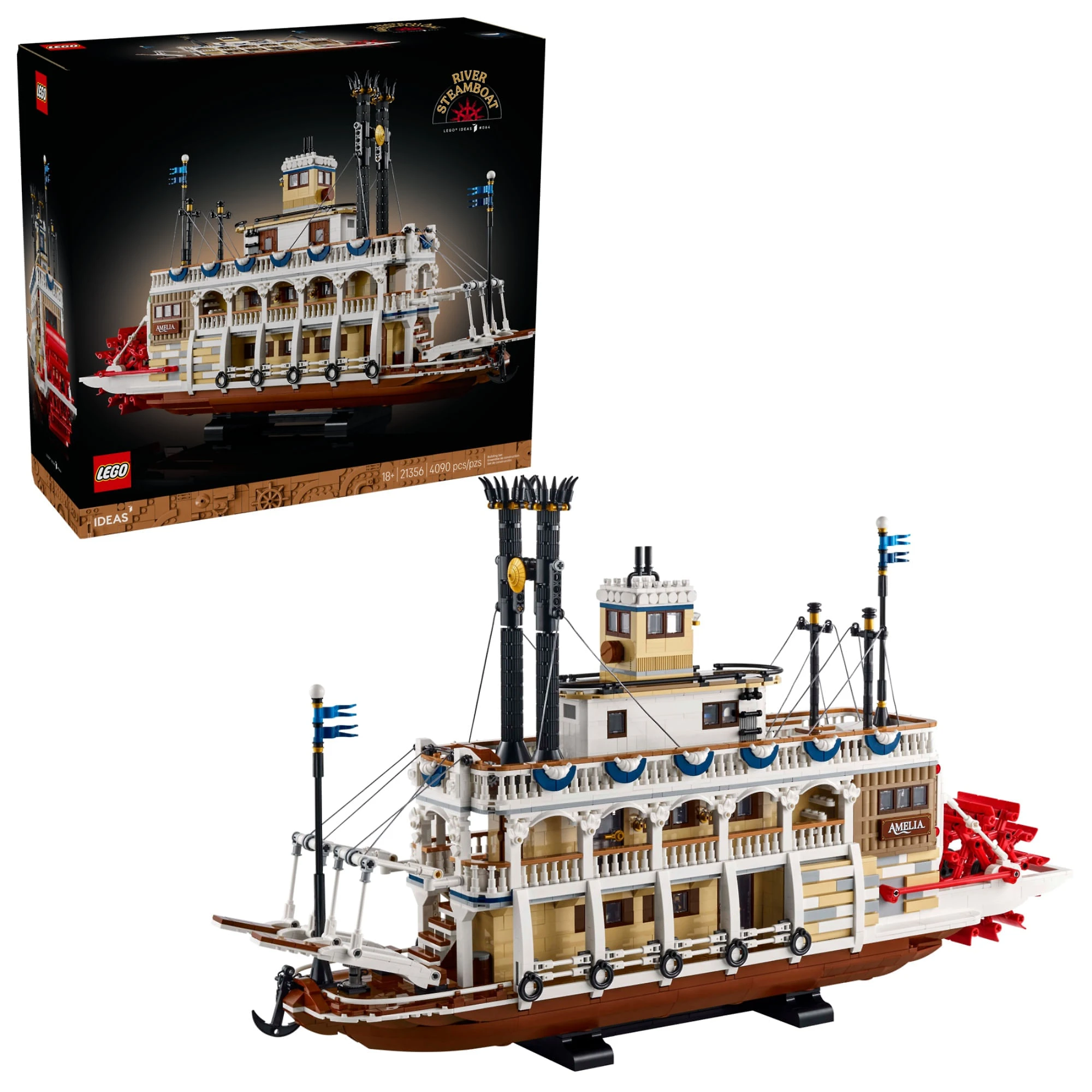 LEGO® Ideas - Barco Fluvial a Vapor