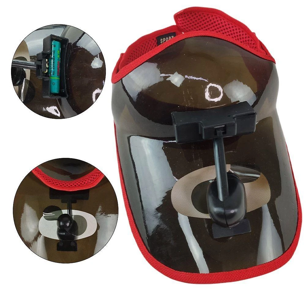 Viseira Ventilador Praia Mar Sol Piscina
