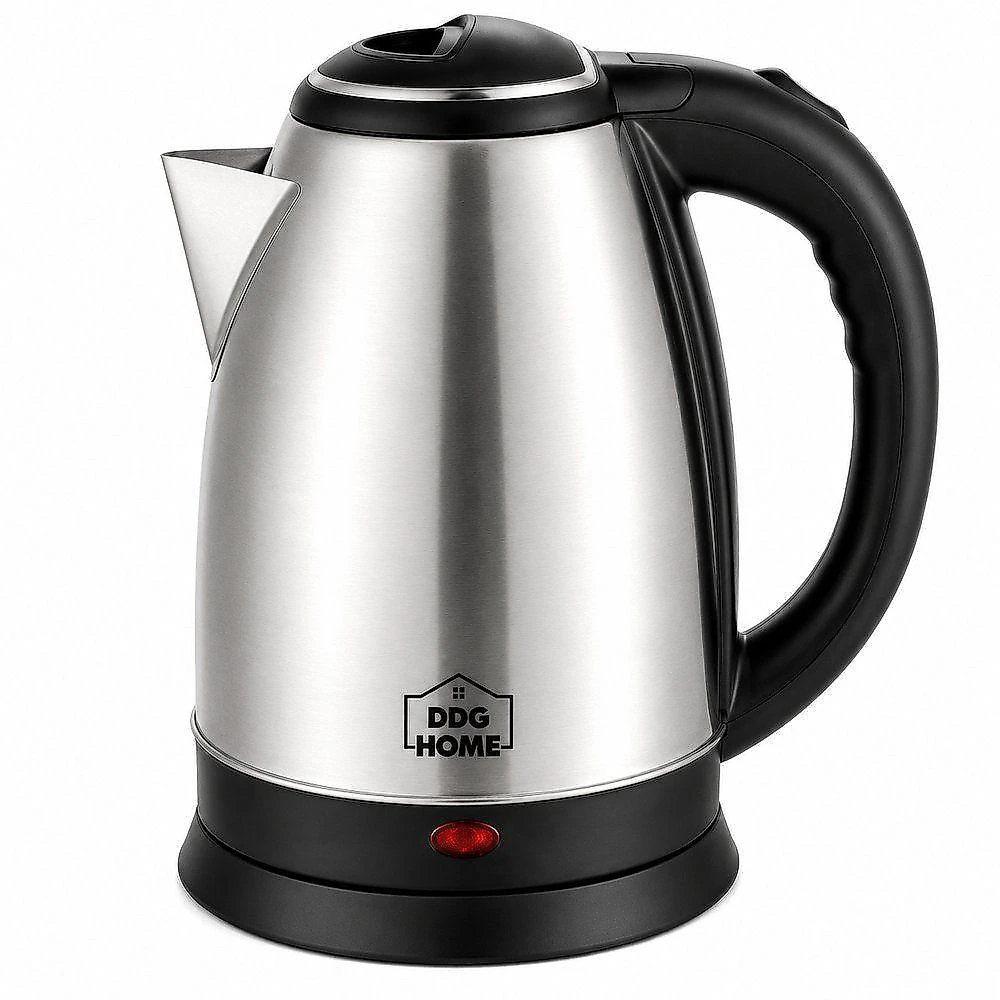 Chaleira Elétrica Chaleira Elétrica 1500W 1,8L Aço Inox com Desligamento Automático 220V