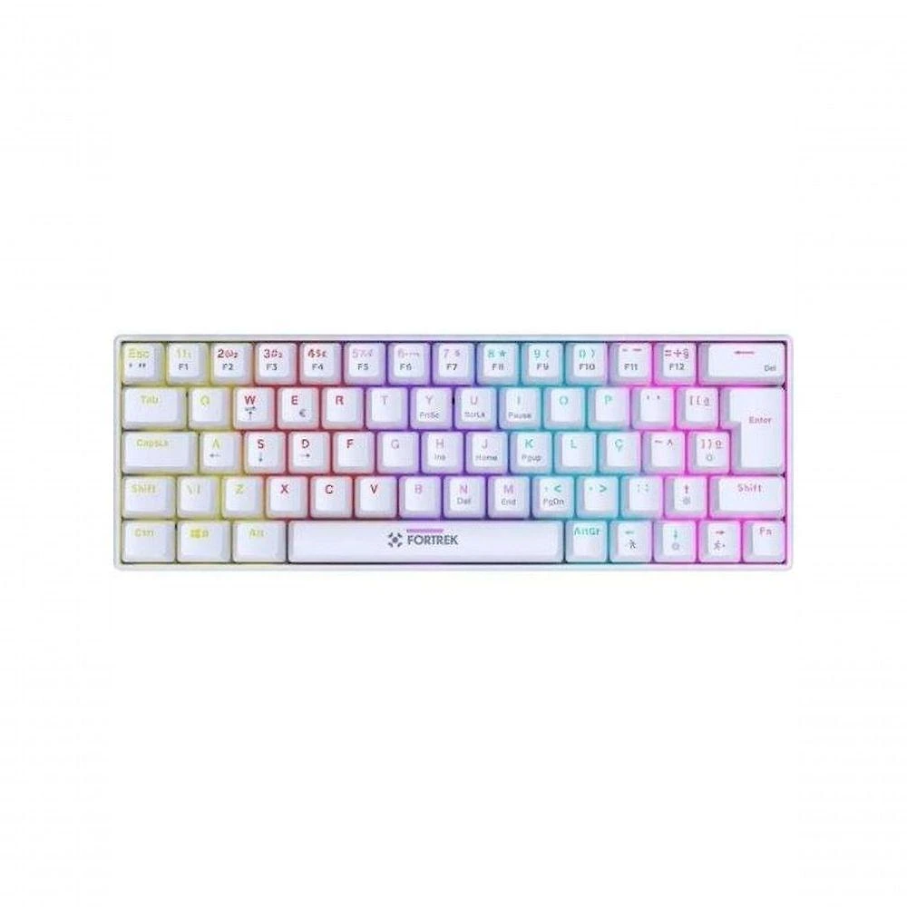 Teclado Gamer Mecânico Fortrek Gravity 65 Compact Switch Outemu Red