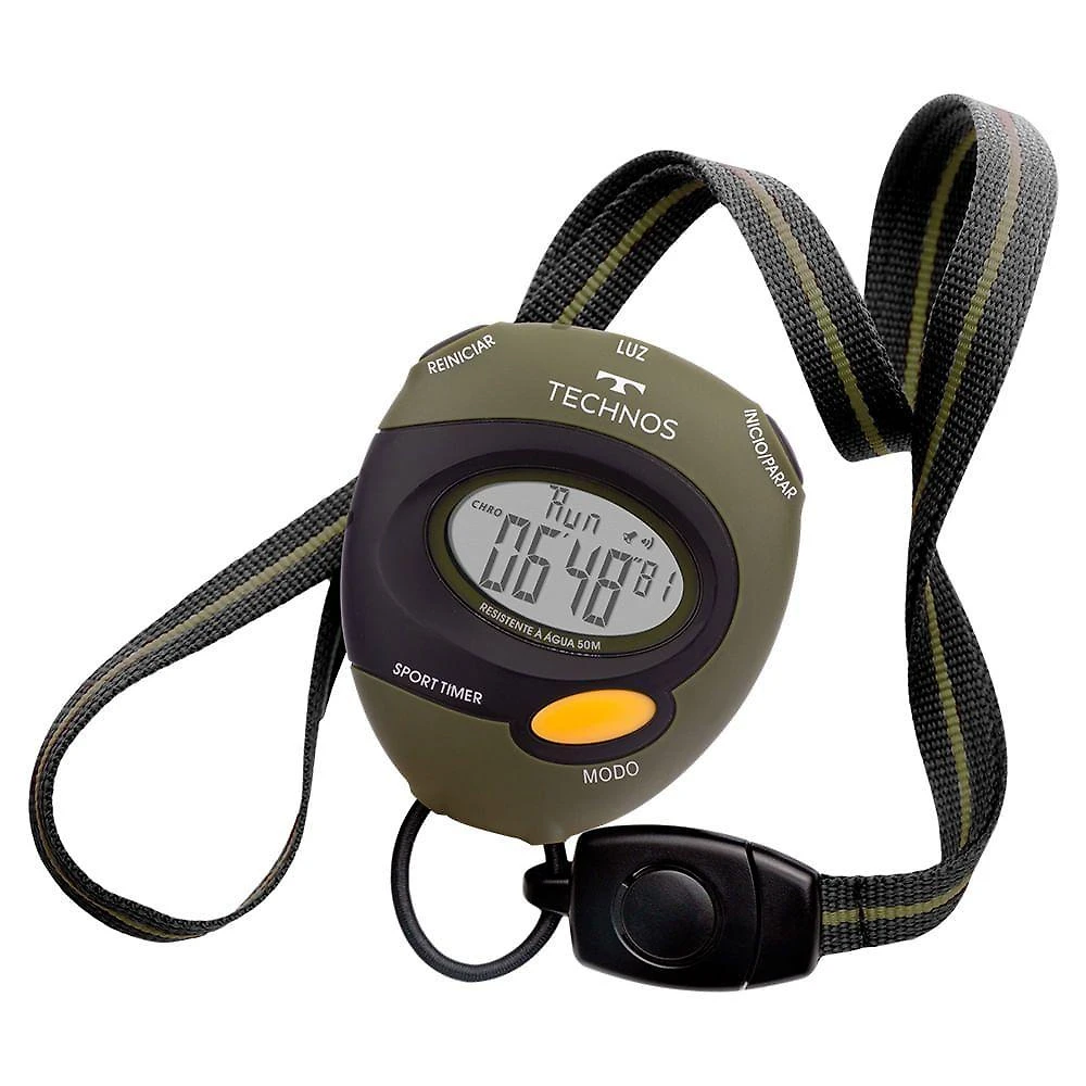 Contador De Tempo Technos Unissex Contador-freq - M12900-8v M12900-8v