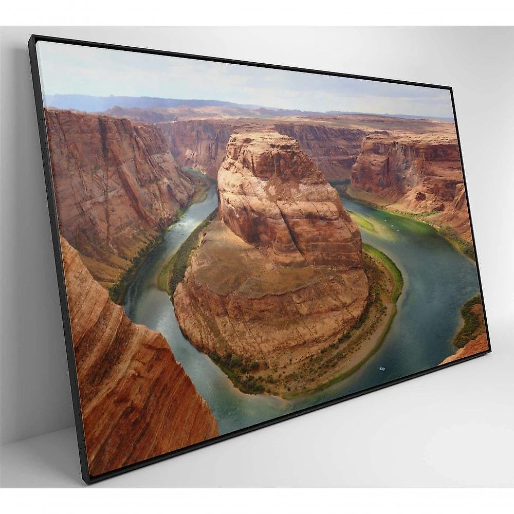 Quadro Horseshoe Bend Arizona 90x60 Cm Vidro Impresso