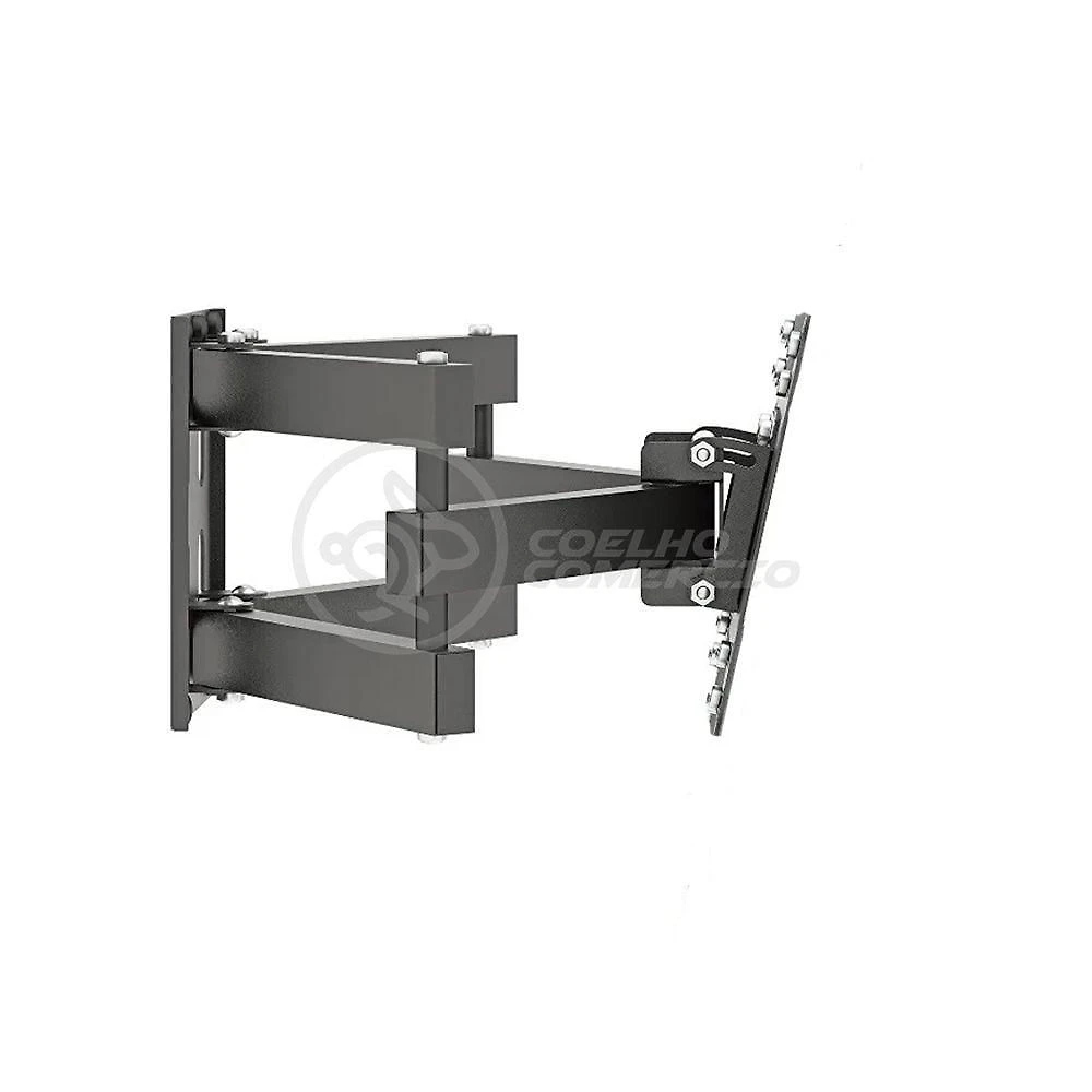 Suporte De Tv Articulado Para Painel E Parede Led Lcd Plasma Oled 3d De 14" à 42" Polegadas 302w