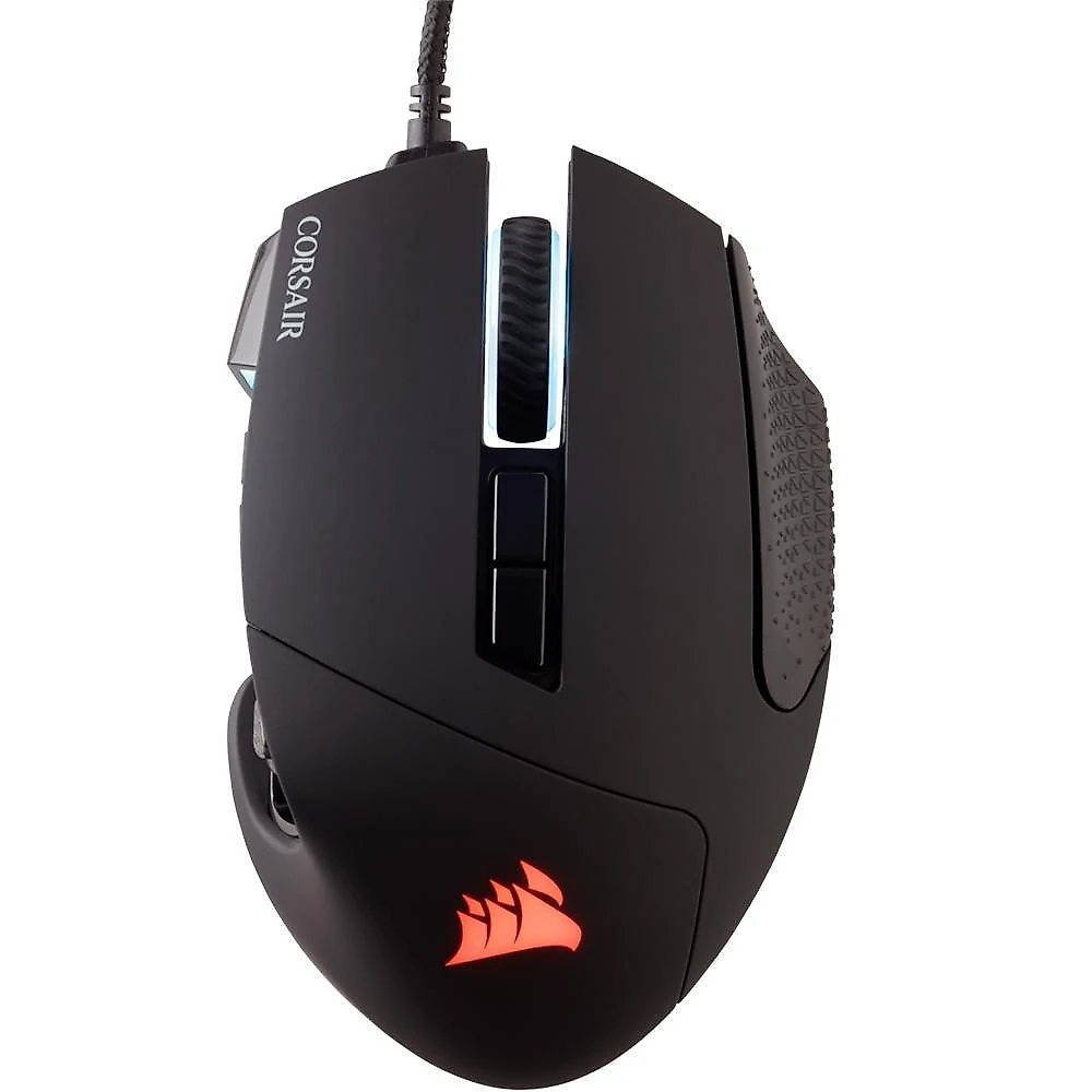 Mouse Gamer Corsair Scimitar Elite, RGB, 17 Botões, 18000DPI, Preto - CH-9304211-NA