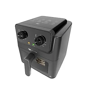 Fritadeira Elétrica Air Fryer Wap AF02 6L 1500W Luz Interna Antiaderente Graystone 110V