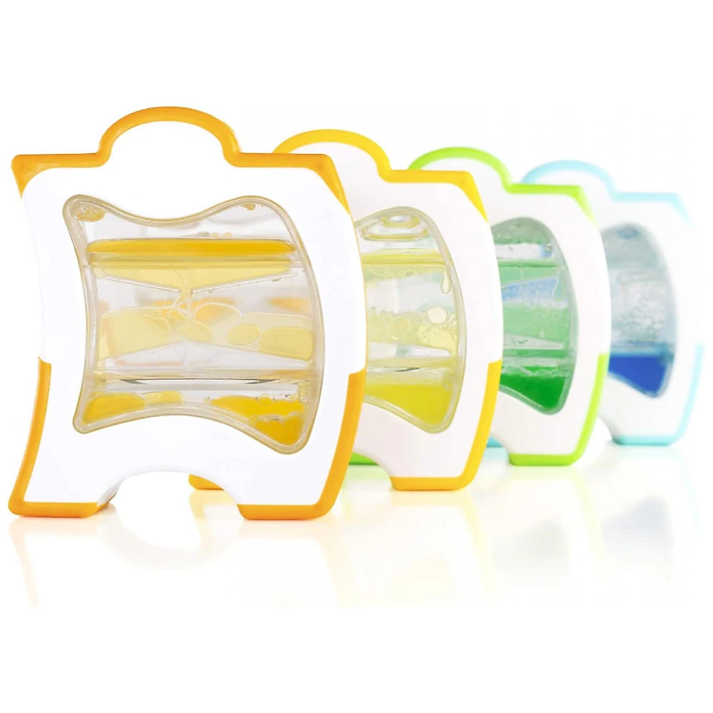 Blocos Magnéticos Guidecraft Grippies Waves Multicolorido 20 Peças Visual STEM G8323