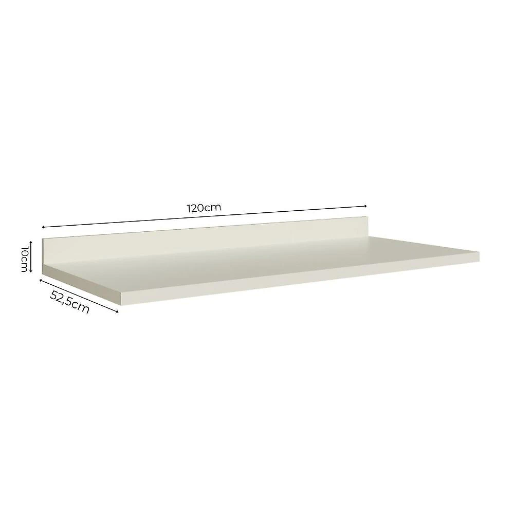 Cozinha Compacta Modulada 7 Portas 3 Gavetas 100% Mdf 2 Tampos Sevilha Azul Órion