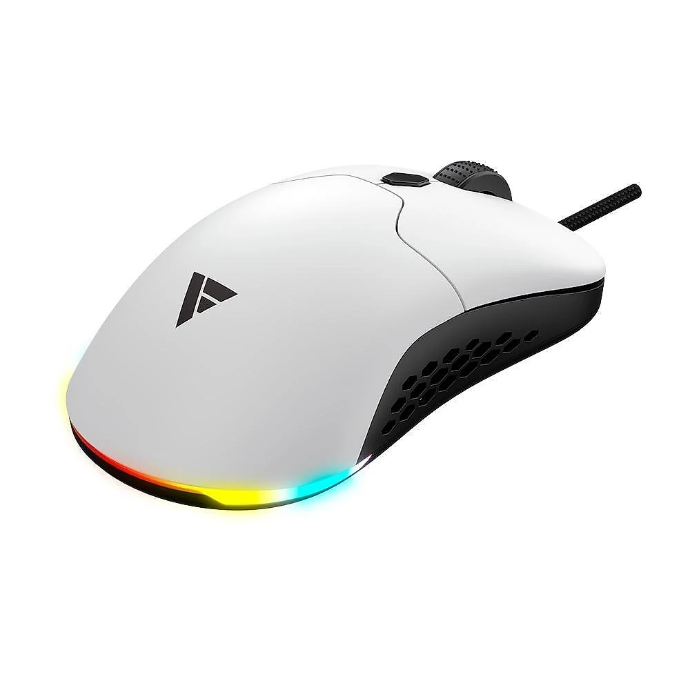 Mouse Gamer Force One Lynx, 19.000 DPI, RGB, Switchs Hotswap, Personalizável, Dual Mode Wireless ou Wired USB-C, Recarregável - FR.MO.LX.01
