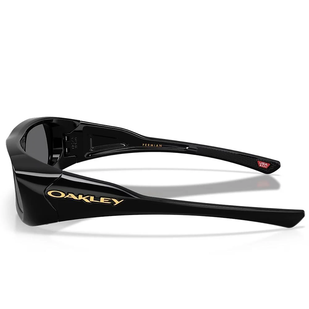 Óculos de Sol Oakley Permian Unissex Preto / Dourado - Unico