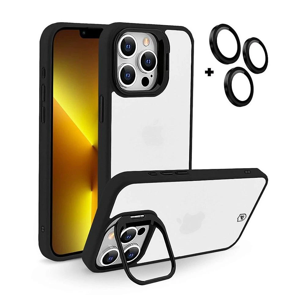 Miniatura Capa para iPhone 13 Pro Max - Gravity Preta - Gshield