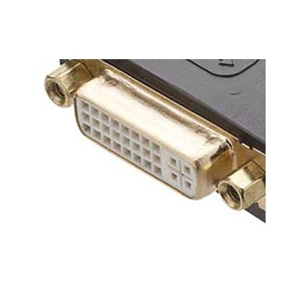 Adaptador ST-HDMI-DFM DVI Fêmea para HDMI Macho Conexao Digital Dourado NWT