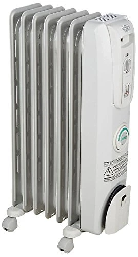 Delonghi Aquecedor a Óleo Portátil 3 Configurações Temperatura Sem Montagem e Manutenção no Óleo
